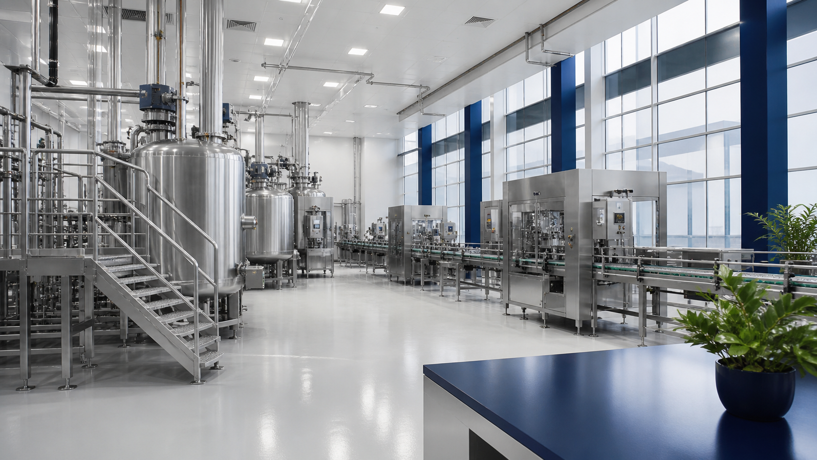 HES Pharma modern üretim hattı